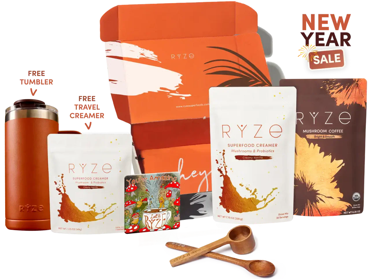 RYZE n Shine Bundle (Coffee + Creamer) - Select znuya